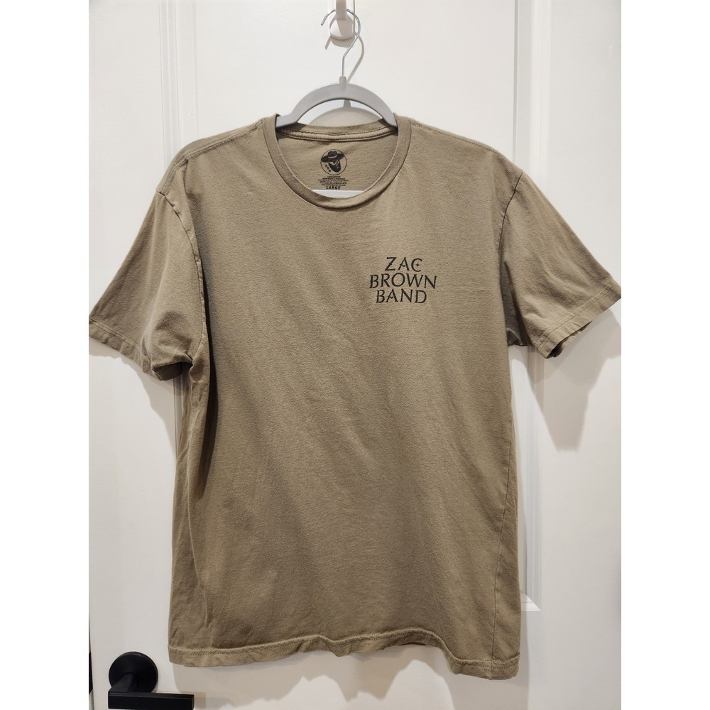 2024 Zac Brown Band Concert Tour T-shirt Size L Country Music Casual Collector